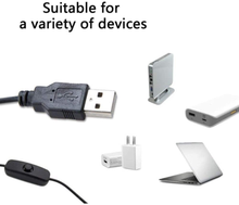 Load image into Gallery viewer, Upgraded Big Chip 395Nm UV LED Black Light Fixtures with Gooseneck and Clamp for UV Gel Nail and Ultraviolet Curing, Portable Ultra Violet Blacklight 5V USB Input (Black 2W)