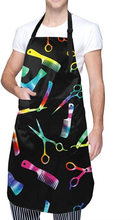 Load image into Gallery viewer, Kitchen BBQ Bib Apron Waterproof and Oil Proof Great for Men Women Adult Adjustable Bib Aprons with 2 Pockets