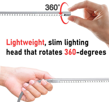 Load image into Gallery viewer, Americanails Original Flexilamp - LED Table Desk Lamp - Removable Clamp - Adjustable Lighting for Nail Stations - Manicure Table Light - Flexible Arm - 48 LED Beads - 300 Lumens