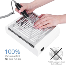 Load image into Gallery viewer, FATUXZ New Nail Dust Collector Machine 40W, Nail Fan Art Salon Suction Machine Vacuum Cleaner Fan for Acrylic Nails and Poly Nail Extention Gel for Nail Drills Nail Dust Cleaner Extractor Fan