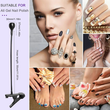 Load image into Gallery viewer, YIMOSI USB 3W LED UV Ultraviolet Phone Glue Curing Lamp,Uv Led Nail Lamp for Gel Nails,Portable Clamp Flexible Desk Lamps for Mobile Repair,Plug and Play Silver