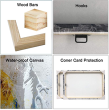 Load image into Gallery viewer, Artsbay 3 Pieces Modern Canvas Wall Art Fashion Woman Beauty Salon Painting Picture Nail Hand Spa Artwork Makeup and Manicure Poster Bedroom Decor Stretched Ready to Hang