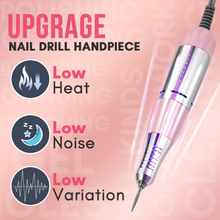 Load image into Gallery viewer, Makartt Nail Drill Portable Electric Nail File Machine Geneviere E File Pink JD700 Professional 30000RPM Manicure Drill for Acrylic Nails Poly Nail Gel Polish