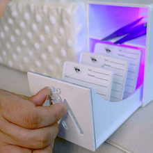 Load image into Gallery viewer, Eyelash Extension Set W/Detachable U-Shaped Memory Foam Pillow, Acrylic Shelf, Adjustable USB LED Light Ergonomic Makeup Tool for Beauty Salon