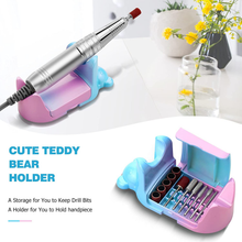 Load image into Gallery viewer, Rechargeable Nail Drill Machine 35000RPM Cordless Electric Nail File Professional Acrylic Nail Drill Kit for Gel Nails Manicure Pedicure Polishing Shape Tools for Home and Salon Use