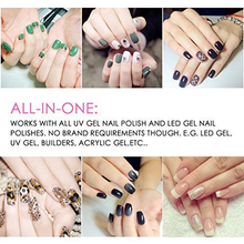 Load image into Gallery viewer, SUNUV 48W UV LED Light Lamp Nail Dryer for Gel Polish with Auto Sensor Professional Nail Art Tools SUN4 Black