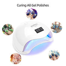 Load image into Gallery viewer, UV LED Nail Lamp, SUNUV UV LED Nail Polish Dryer Gel Machine for Manicure and Pedicure with Sensor and 4 Timers SUN5