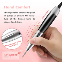 Load image into Gallery viewer, Acrylic Nail Drill - Btartbox Nail Drill Machine, Professional Nail Drill Electric Nail Drills for Acrylic Nails Efile Nail Drill E File Kit for Home Salon Use, White