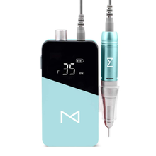 Load image into Gallery viewer, M Nail Drill – Professional Nail Drill for Acrylic, Gel Nails, Manicure, Pedicure – 35000Rpm Rechargeable Electric Nail Drill – Portable Nail Drill Machine for Salon and Home Use (Teal)