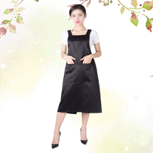 Load image into Gallery viewer, Minkissy Salon Apron Waterproof Hair Stylist Apron Hairdressing Barber Smock Cape Waitress Clothes Vest with Pocket for DIY Salon Barber Pet Groomers