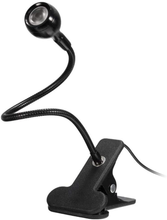 Load image into Gallery viewer, Upgraded Big Chip 395Nm UV LED Black Light Fixtures with Gooseneck and Clamp for UV Gel Nail and Ultraviolet Curing, Portable Ultra Violet Blacklight 5V USB Input (Black 2W)