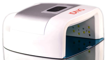 Load image into Gallery viewer, Daisy DND 60W LED UV Nail Curing Lamp Light for Gel Nail Polish, 42 LED Lights, Auto-On Sensing System, Digital Timer (WHITE) W/Glitter