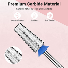 Load image into Gallery viewer, Melodysusie Professional Nail Drill - 30000 Rpm Rechargeable Portable Nail Drills with 6 Bits and 106 Sanding Bands, Cordless Electric Nail File Machine for Acrylic Gel Nails Shape Carve Polish