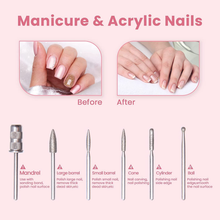 Load image into Gallery viewer, Delanie 35000RPM Professional Nail Drill Machine, Portable Nail Drills for Acrylic Nails, Electric Nail File Rechargeable Efile Nail Drill for Gel Nails Remove (Rose Gold)