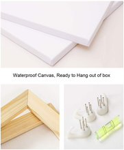 Load image into Gallery viewer, Biuteawal - Modern Canvas Prints Wall Art Fashion Woman with Purple Lips and Nails Pictures Elegant Makeup and Manicure Poster for Spa Bathroom Beauty Salon Wall Decoration Framed Ready to Hang