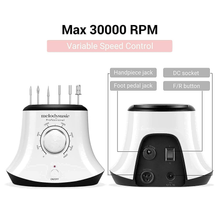 Load image into Gallery viewer, Melodysusie 30000 Rpm Professional Nail Drill-Scarlet, High Speed, Low Heat, Low Noise, Low Vibration, Portable Electric Efile Drill with 10 PCS Rainbow Diamond Bits for Acrylics Gel Nails