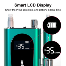 Load image into Gallery viewer, Melodysusie Professional Rechargeable 35000RPM Nail Drill, Cordless Portable Electric E File for Acrylic Gel Nails, Manicure Pedicure Shape Carve Tools with Low Noise Low Heat, Sparkle plus (Green)