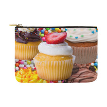 Load image into Gallery viewer, UNIQUE NOVELTY OVERSIZED CUPCAKE2 Carry-All MAKEUP BAG 12.5''x8.5''