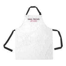 Load image into Gallery viewer, NAIL TECH PINK AND WHITE APRON SMOCK
