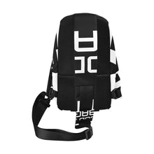 Load image into Gallery viewer, BODY BAG CROSS BODY MESSENGER BLACK AND WHITE Chest Bag