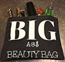 Load image into Gallery viewer, Oversized HUGE 12x8.5 Unique Beauty Cosmetics Makeup Bag