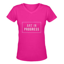 Load image into Gallery viewer, UNIQUE WOMENS T SHIRT 4 COLORS UP TO XXL (WHITE PRINT)