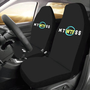 2X NOVELTY FUNNY UNIQUE UNISEX CAR SEAT COVERS