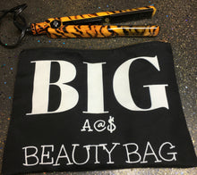 Load image into Gallery viewer, Oversized HUGE 12x8.5 Unique Beauty Cosmetics Makeup Bag