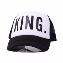 Load image into Gallery viewer, Unique KING QUEEN Print Trucker Cap UNISEX