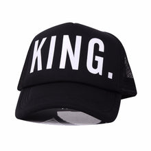 Load image into Gallery viewer, Unique KING QUEEN Print Trucker Cap UNISEX