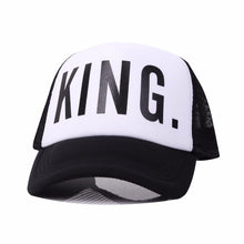 Load image into Gallery viewer, Unique KING QUEEN Print Trucker Cap UNISEX