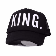 Load image into Gallery viewer, Unique KING QUEEN Print Trucker Cap UNISEX