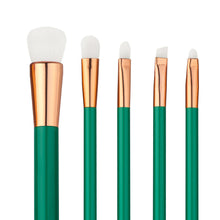 Load image into Gallery viewer, 15Pcs Professional Green Makeup Brushes Set Kit