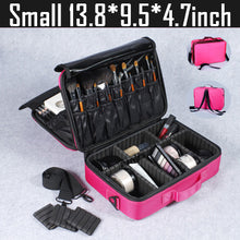 Load image into Gallery viewer, High Quality Professional Makeup Organizer Cosmetic Case Travel Large Capacity Storage Bag Suitcases