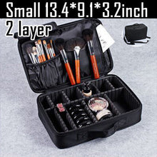 Load image into Gallery viewer, High Quality Professional Makeup Organizer Cosmetic Case Travel Large Capacity Storage Bag Suitcases