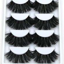 Load image into Gallery viewer, 5x pairs Thick Long FAUX Mink Eye Lashes
