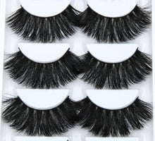 Load image into Gallery viewer, 5x pairs Thick Long FAUX Mink Eye Lashes
