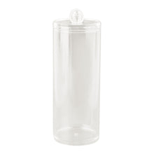 Load image into Gallery viewer, 1x Round Tall Makeup Cotton Pad Organizing Container