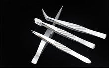 Load image into Gallery viewer, RDEER 4pcs Precision Electronics Tweezers Anti-Skid Forceps Stainless Steel Makeup Repair Multi Hand Tools