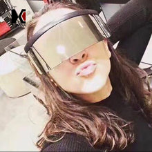 Load image into Gallery viewer, HUGE Oversized Lens Women Sunglasses Oversize Men Goggle Glasses UV400