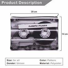 Load image into Gallery viewer, Mix tape 3D Printing Pencil bags cosmetic bag 2016 cosmetiquera makeup bag trousse de maquillage neceser organizer pencil case
