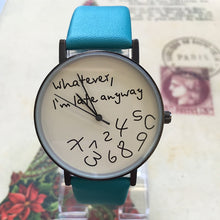 Load image into Gallery viewer, Unique Unisex Womens Novelty Watch Wristwatch 6 COLORS