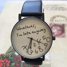 Load image into Gallery viewer, Unique Unisex Womens Novelty Watch Wristwatch 6 COLORS