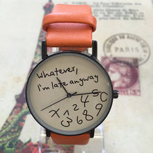 Load image into Gallery viewer, Unique Unisex Womens Novelty Watch Wristwatch 6 COLORS