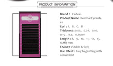 Load image into Gallery viewer, All Size J B C D Curl Individual Mink Eyelash Extension .05 .10 .15mm Natural Black Thick Soft Lashes Extension For Professionals