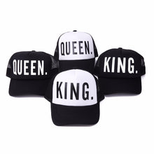 Load image into Gallery viewer, Unique KING QUEEN Print Trucker Cap UNISEX