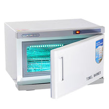 Load image into Gallery viewer, 2 in 1 Hot Towel Warmer Cabinet w/ UV Sterilizer Spa Hair Beauty Salon Equipment Health