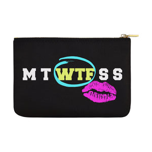 HUGE OVERSIZED NOVELTY COSMETIC BAG Carry-All Pouch 12.5''x8.5''
