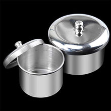 Load image into Gallery viewer, Stainless Steel 3 Pieces Manicure Acrylic Powder &amp; Liquid Set Container Organizer Tray
