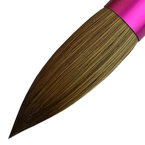 DESIGNER Acrylic Nail Brush Kolinsky Hair SIZE 6,8,10,12,14,16,18,20,22